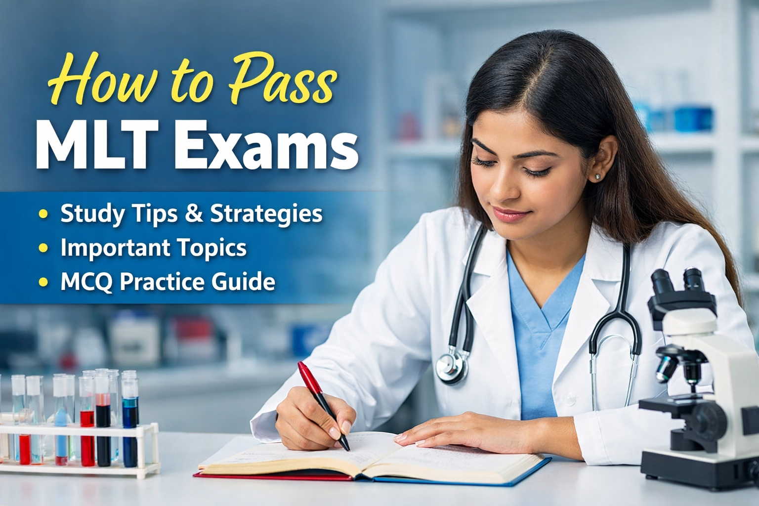 How to pass MLT exams complete strategy guide for Medical Lab Technology students